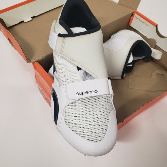 Nike Men's  SuperRep Cycle Cycling Shoes in White/black - Size 6.5‎ - Picture 5 of 9